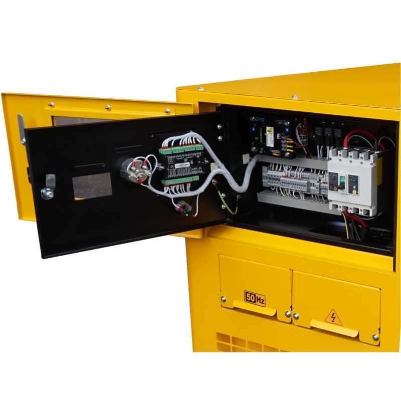 Stager YDY15S-E Generator insonorizat 15kVA, 57A, 1500rpm, monofazat, diesel