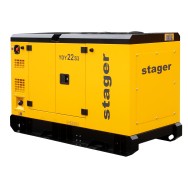Stager YDY22S3 Generator insonorizat 22kVA, 29A, 1500rpm, trifazat, diesel