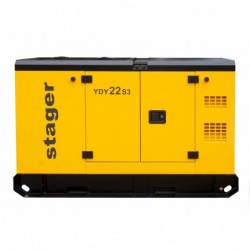 Stager YDY22S3 Generator insonorizat 22kVA, 29A, 1500rpm, trifazat, diesel
