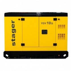 Stager YDY10S Generator insonorizat 9kVA, 37A, 1500rpm, monofazat, diesel
