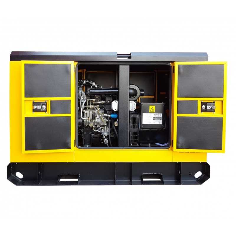 Stager YDY10S Generator insonorizat 9kVA, 37A, 1500rpm, monofazat, diesel