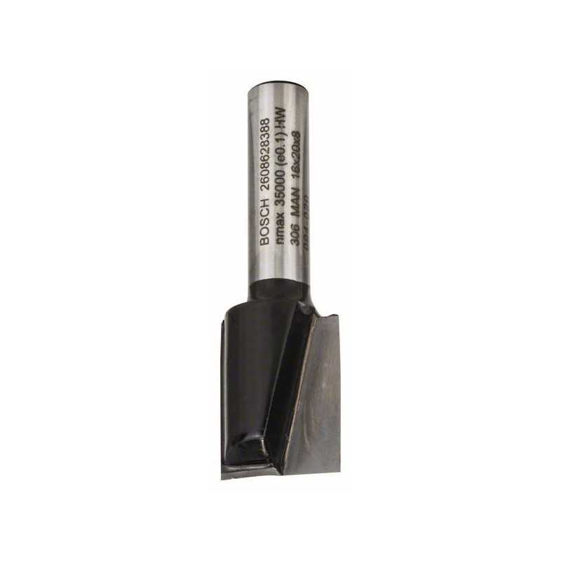 Bosch Freza dreapta, 8mm, D1 16mm, L 20mm, G 51mm 8mm, D1 16mm, L 20mm, G 51mm