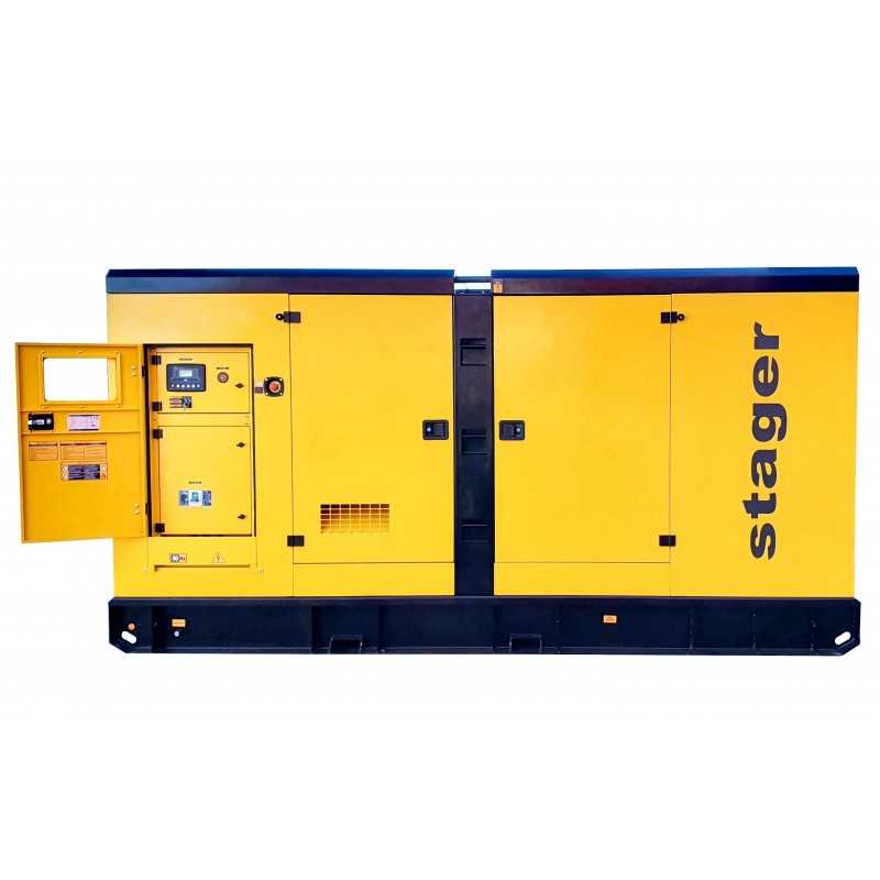 Stager YDSD550S3 Generator insonorizat 550kVA, 720A, 1500rpm, trifazat, diesel
