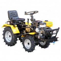 ProGARDEN Campo T18 Minitractor 4x4, 18CP, benzina, hidraulica fata-spate