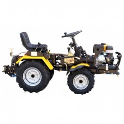 ProGARDEN Campo T18 Minitractor 4x4, 18CP, benzina, hidraulica fata-spate