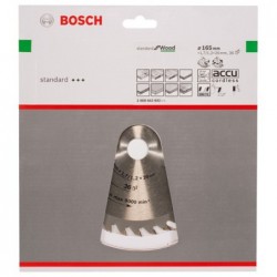 Bosch Panza ferastrau circular Optiline Standard for Wood, 165x20x1.7mm, 36T, reductie 16mm