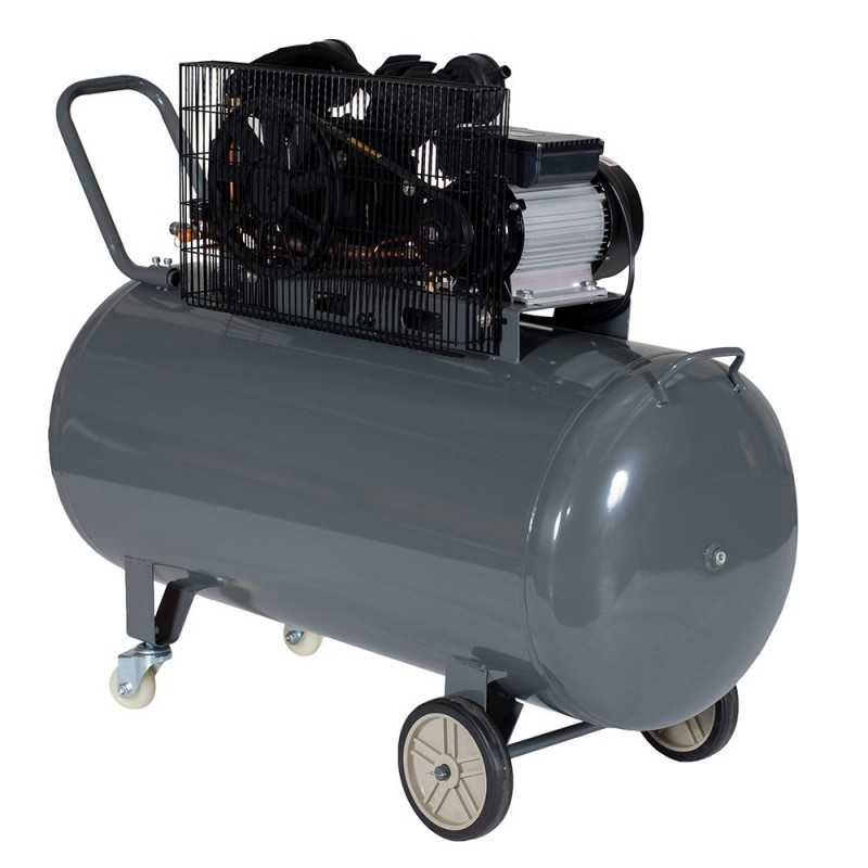 Stager HMV0.25/250 compresor aer, 250L, 8bar, 324L/min, monofazat, angrenare curea