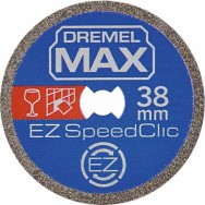 Dremel S545DM MaxEZ Speedclic Disc diamantat D3.2x38mm