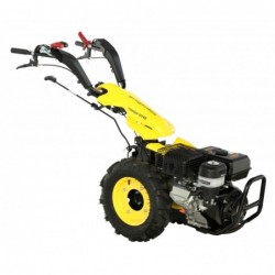 ProGARDEN Campo U16E motocultor multifunctional 14CP, benzina, EU V, pornire electrica, 3+2 viteze, reductor + BT-BC12 bara cosi