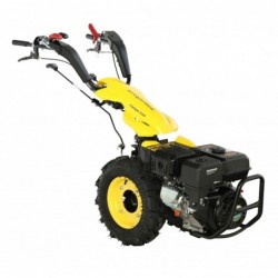 ProGARDEN Campo U16 motocultor multifunctional 14CP, benzina, EU V, pornire la sfoara, 3+2 viteze, reductor + BT-X90N freza trac