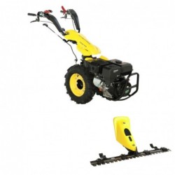 ProGARDEN Campo U16 motocultor multifunctional 14CP, benzina, EU V, pornire la sfoara, 3+2 viteze, reductor + BT-BC12 bara cosir