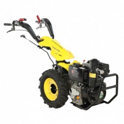 ProGARDEN Campo U12E motocultor multifunctional 12CP, diesel, pornire electrica, 3+2 viteze, reductor + BT-X90N freza tractata 9