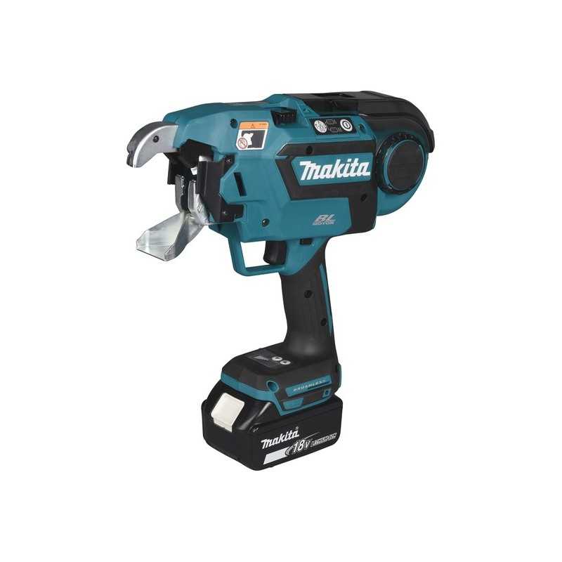 Makita DTR181RTE Masina de legat fier beton 2x16 mm + 2 acumulatori 18V, 5.0Ah + incarcator rapid + valiza