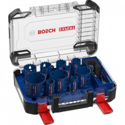 Bosch Set Carote ToughMaterial Expert 20-76mm + burghie si adaptor