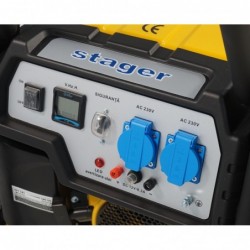 Stager FD 2500 Generator open-frame 2.2kW, monofazat, benzina, pornire la sfoara