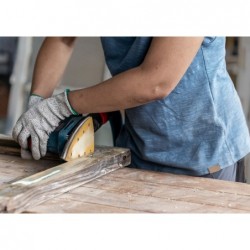 Bosch Set 10 Foi abrazive C470, 93x230mm, G120, 8 gauri