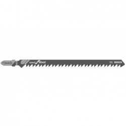 Bosch Set 5 Panze ferastrau vertical Precision for Wood, T 344D, 152mm