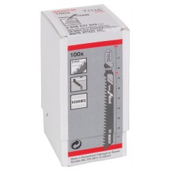 Bosch Set 100 Panze ferastrau vertical Basic for Wood, T 111C, 100mm