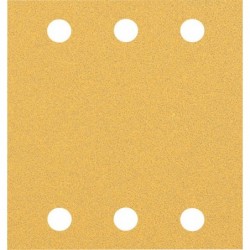 Bosch Set 10 Foi abrazive Expert C470, 115x107mm, G80, 6 gauri