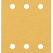 Bosch Set 10 Foi abrazive Expert C470, 115x107mm, G80, 6 gauri