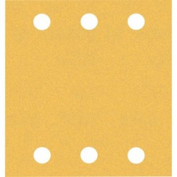 Bosch Set 10 Foi abrazive Expert C470, 115x107mm, G120, 6 gauri