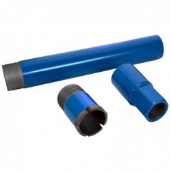 Ansamblu carota diamantata beton, 50mmx410mm, prindere 1 1/4 UNC