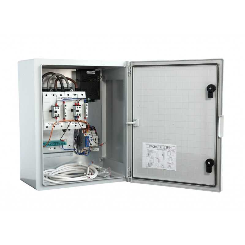 PACHYA40125F24 automatizare trifazata 125A, 24Vcc