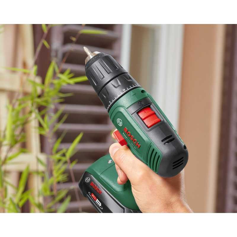 Bosch EasyDrill 18V-40 Masina de gaurit si insurubat cu acumulator 2 trepte de putere, 18V, 2Ah