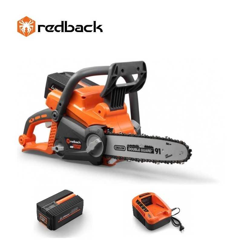 Redback Pachet E216C+EP40+EC20 Ferastrau cu lant 400mm, acumulator 40V/4Ah, incarcator 40V/2A