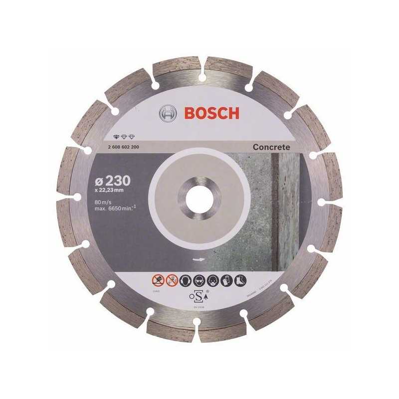 Bosch Disc diamantat Standard for Concrete 230x22,23x2,3x10mm
