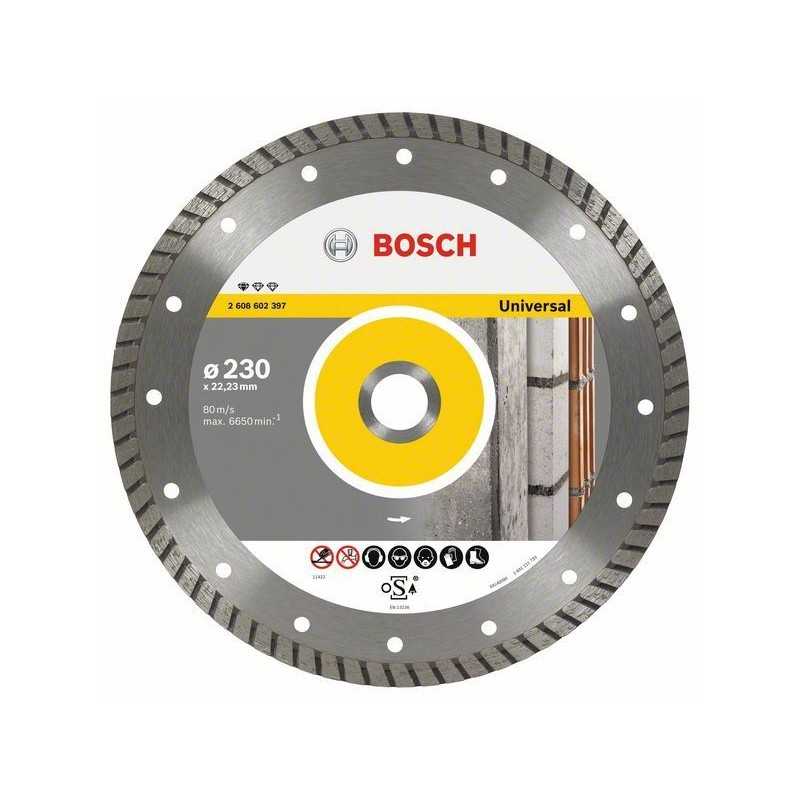 Bosch Disc diamantat Standard for Universal Turbo 125x22,23x2x10mm