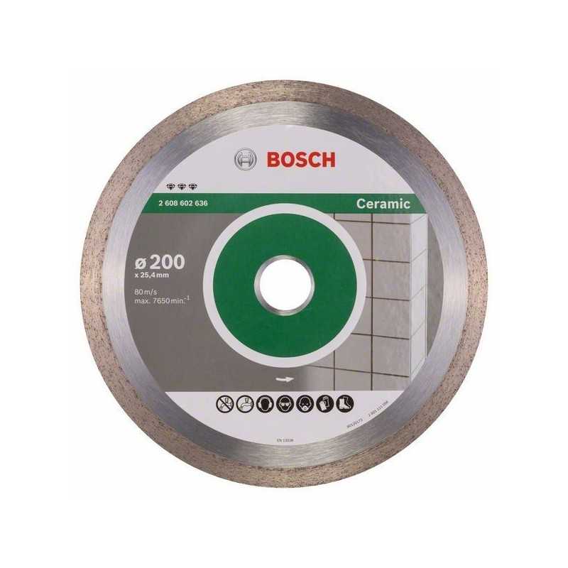 Bosch Disc diamantat Best pentru ceramica 200x25.40x2.2mm
