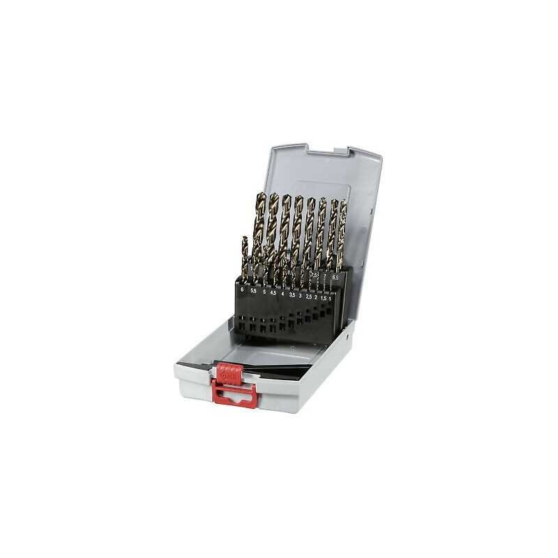 Bosch Caseta 19 burghie metal HSS-CO, 1-10mm