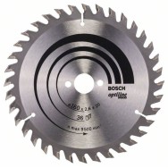 Bosch Panza ferastrau circular Optiline Wood, 160x20x2.6mm, 36T, reductie 16mm