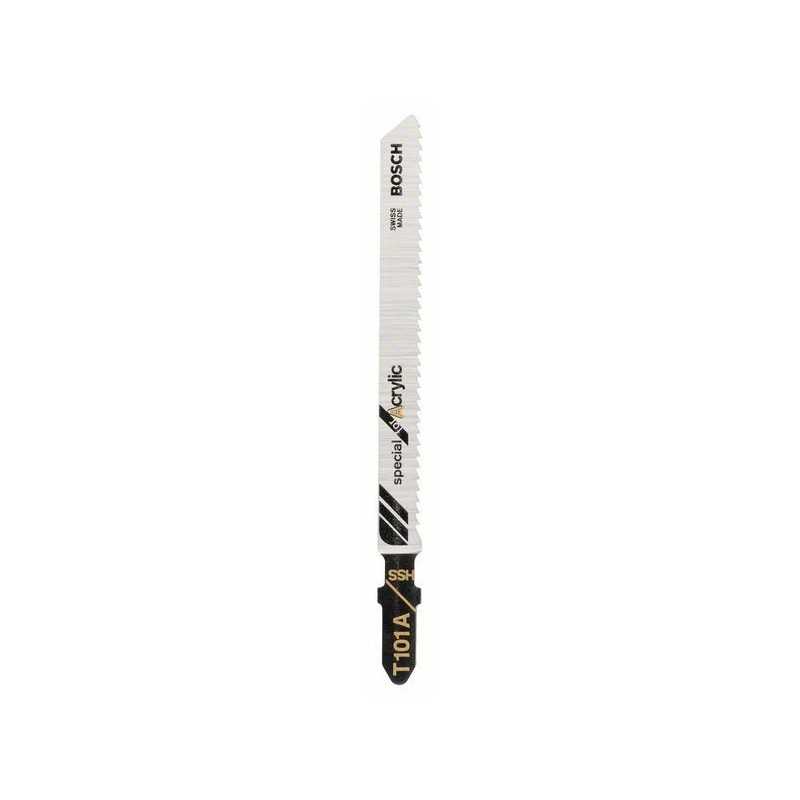 Bosch Set 5 panze ferastrau vertical T 101 A Special for Acrylic, 100mm