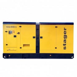 Stager YDSD440S3 Generator insonorizat 440kVA, 577A, 1500rpm, trifazat, diesel