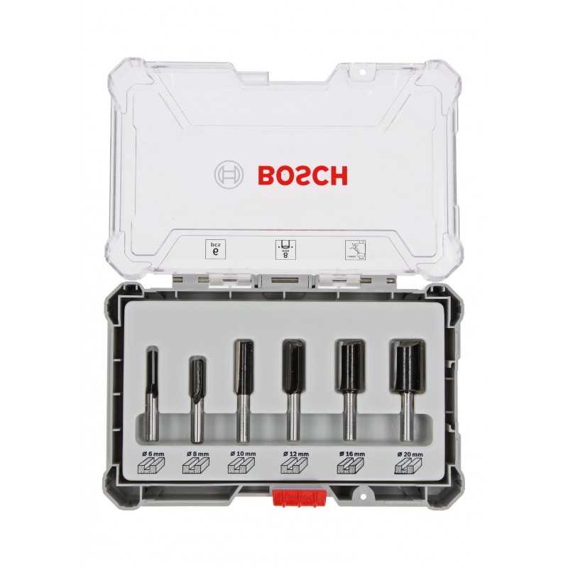 Bosch Set 6 freze HM tija 8mm