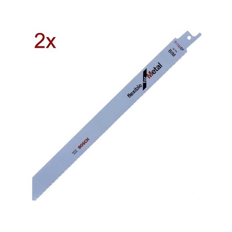Bosch Set 2 panze S 1122 EF bimetal, 1.4x207x228mm