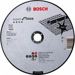 Bosch Disc taiere drept Expert for Inox - Rapido, 230x22.23x1.9mm