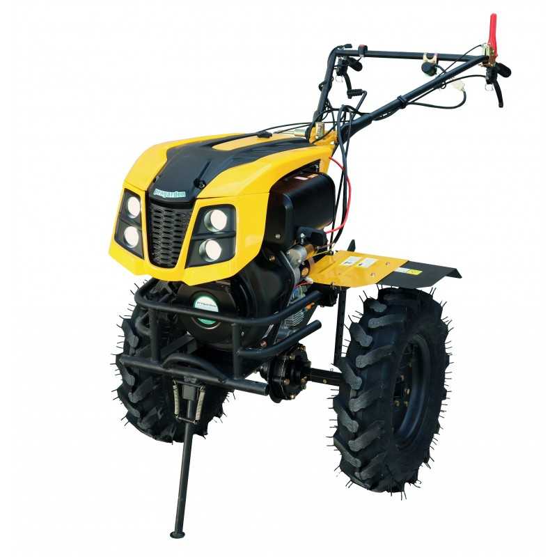 ProGARDEN Campo 1273 Alpine, motocultor 12CP, 2+1, roti 6.00-12, diesel, EU V, pornire electrica, 2 prize putere