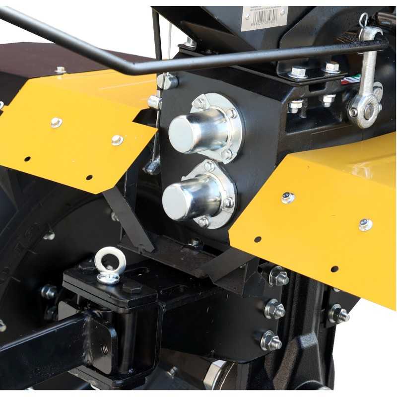 ProGARDEN Campo 1873V2 Alpine motocultor 18CP, 2+1 trepte, 3+1+1 freze, roti 6.00-12, benzina, EU V, pornire electrica, 2 prize