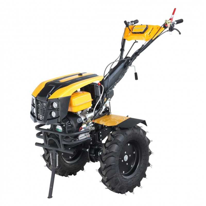 ProGARDEN Campo 1873V2 Alpine motocultor 18CP, 2+1 trepte, 3+1+1 freze, roti 6.00-12, benzina, EU V, pornire electrica, 2 prize
