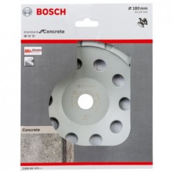 Bosch Disc diamantat abraziv oala Standard for Concrete 180x22.23x5mm