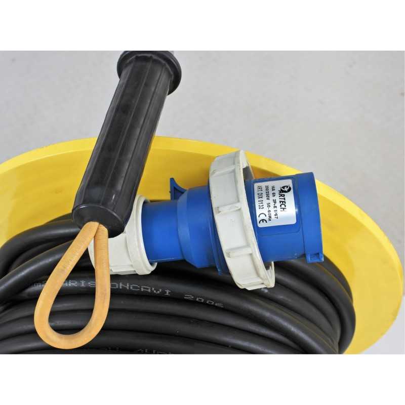 DIX-PR Derulator 2 prize 230V, 16A, 30m, 3x2.5mm, IP67