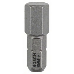 Bosch Cap de surubelnita extra dur HEX 8, 25mm, set 3 buc