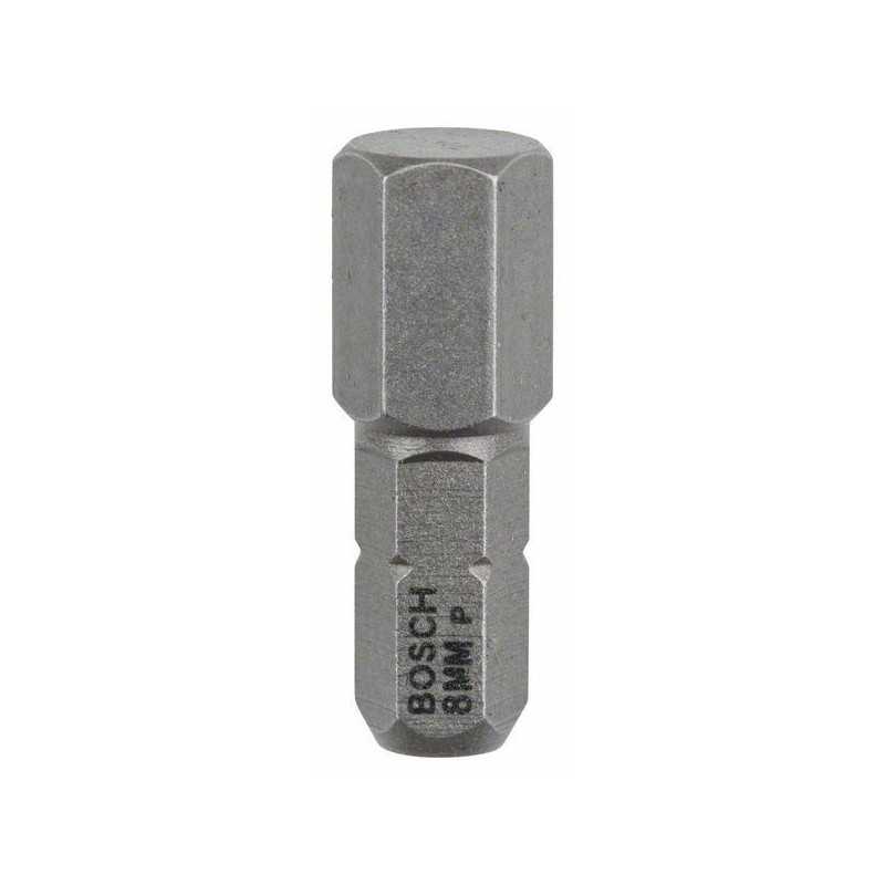 Bosch Cap de surubelnita extra dur HEX 8, 25mm, set 3 buc