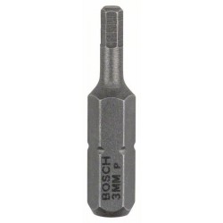 Bosch Cap de surubelnita extra dur HEX 3, 25mm, set 3 buc