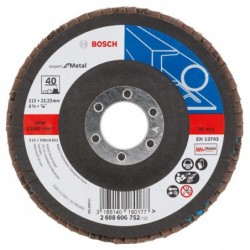 Bosch Disc slefuire cu fibre Expert for Metal 115mm, G40