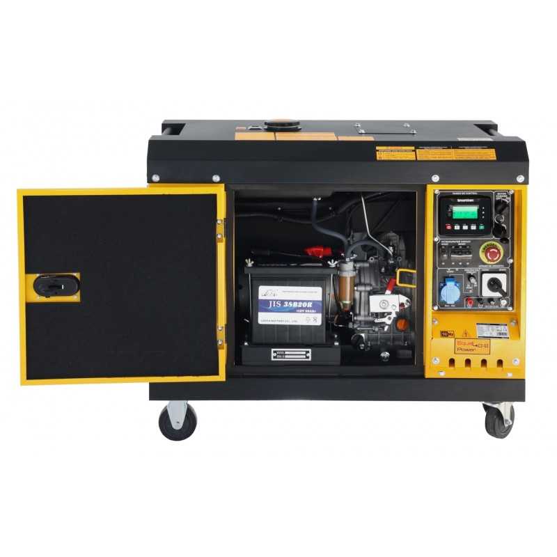 Stager YDE8600TA-TA3 Generator insonorizat 7.5kVA, 3000rpm, dual, diesel, pornire electrica