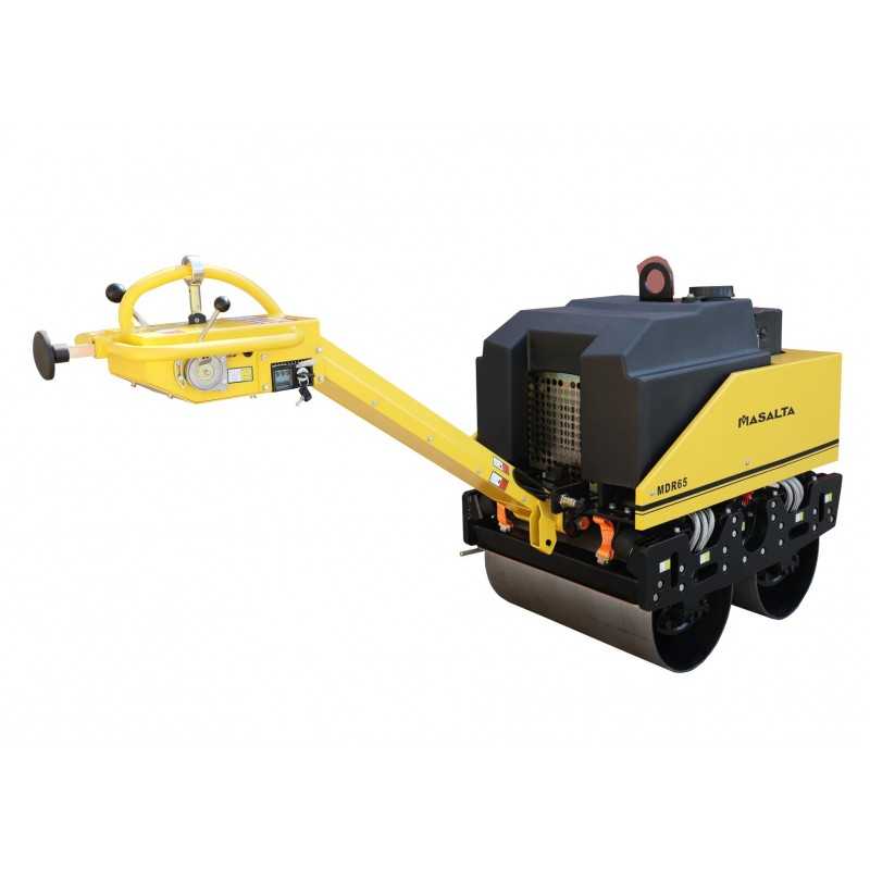 Masalta MDR65L cilindru dublu vibrocompactor, 7.5kW, Kohler KD15-440, diesel